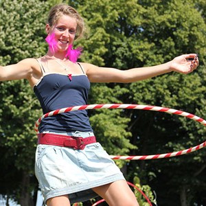 Hula hoop pliable