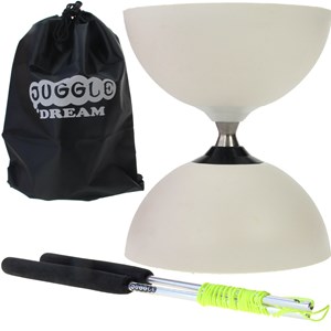 Kit diabolo circus free blanc