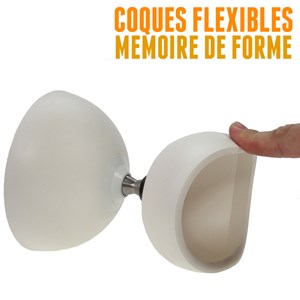 Kit diabolo circus free blanc
