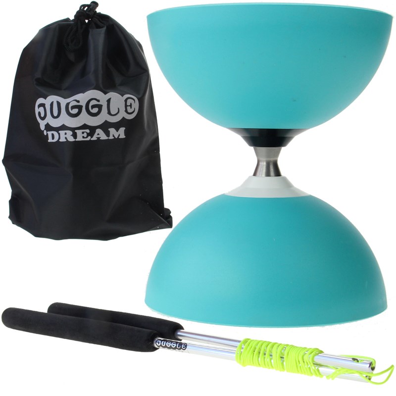 Henrys - Kit diabolo circus free turquoise avec b