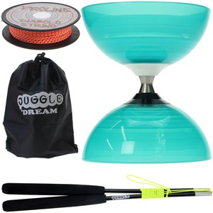 Kit diabolo beach free turquoise + bague