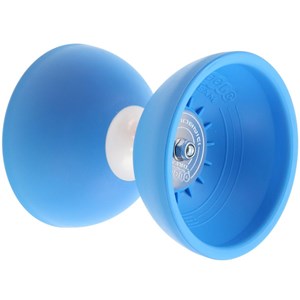 Diabolo gyro bleu + baguettes superglass