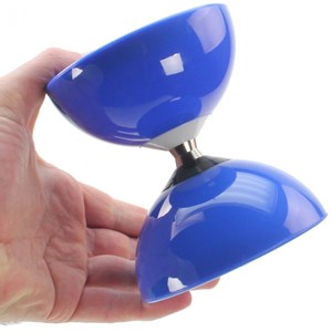 Diabolo roulement bleu + baguettes pro o