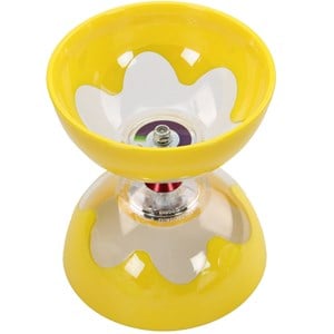 Diabolo hyperspin t jaune