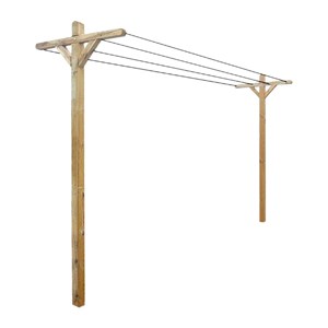 Kit étendoir + 2 supports à enfoncer