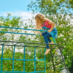 Aire de jeux évolutive filet