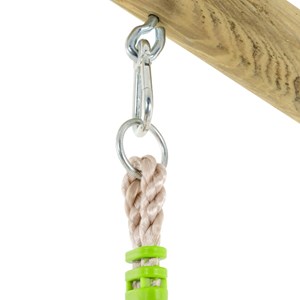 Corde à nœuds pour portique