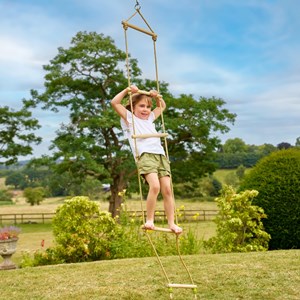 Échelle corde 5 barreaux pour portique