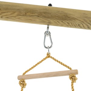 Échelle corde 5 barreaux pour portique