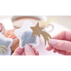 Sachets étoiles & sachets nuages argent