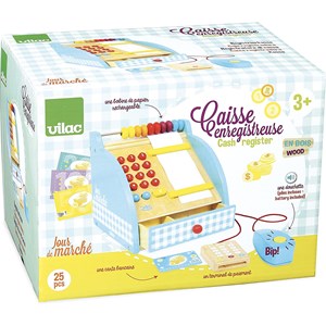 Caisse enregistreuse en bois