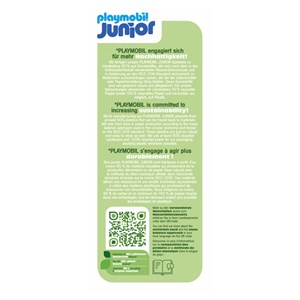 Enfant avec escargot à bascule junior