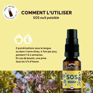 Remède de secours nuit paisible