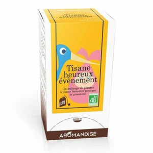 Tisane bio heureux événement grossesse