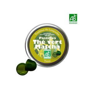 Pastilles bio au thé matcha 45g