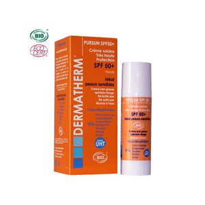 Pursun crème solaire bio spf 50+ visage