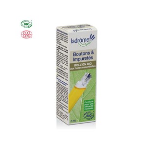 Roll-on bio boutons et impuretés