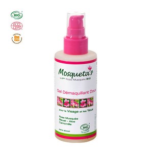 Gel démaquillant doux bio visage et yeux