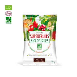 Mix superfruits bio goji, cranberries