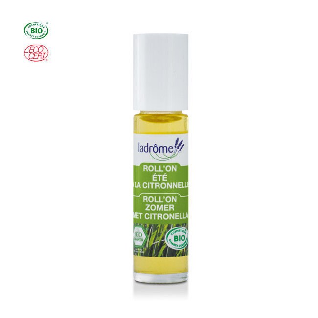 Roll-on d'été bio à la citronnelle