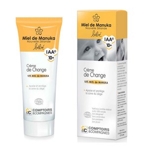 Crème change bébé bio au miel de manuka