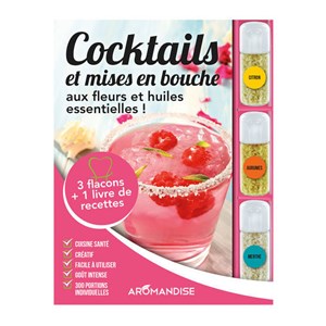 Livre coffret cocktails aux cristaux HE