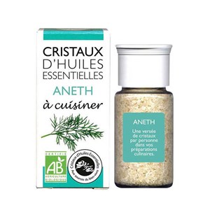 Cristaux d'huiles essentielles aneth bio