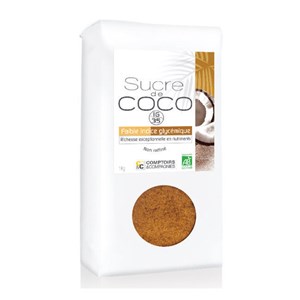Sucre de coco bio non raffiné