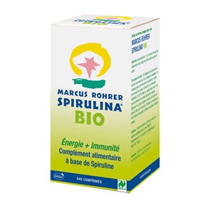 Spiruline bio 540 comprimés - energie et