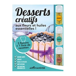 Livre coffret desserts créatifs