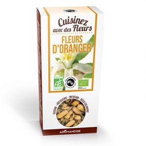 Fleurs à croquer fleurs d'oranger bio