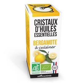 Cristaux d'huiles essentielles bergamote