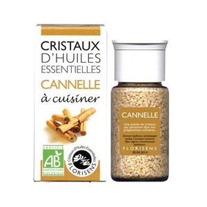 Cristaux d'huiles essentielles cannelle