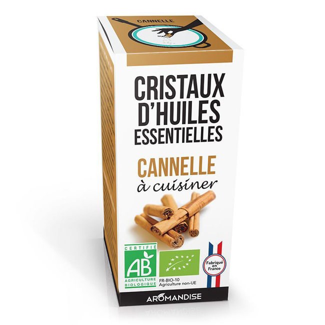 Cristaux d'huiles essentielles cannelle