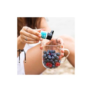 Cristaux d'huiles essentielles menthe