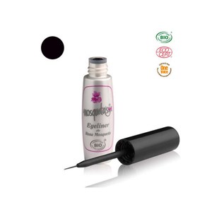 Eyeliner bio noir à l'huile de rose