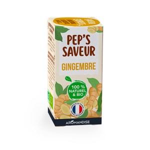 Cristaux d'huiles essentielles gingembre