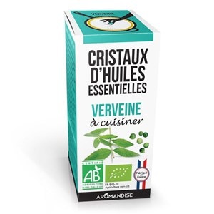 Cristaux d'huiles essentielles verveine