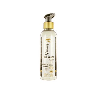 Lait réparateur bio après soleil visage