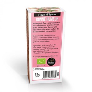 Fleurs d'épices bio bonne humeur