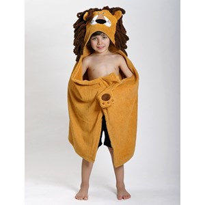 Serviette de bain enfant - léo le lion