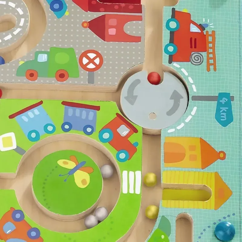 Jeu magnétique ville labyrinthe (Haba) - Image 2