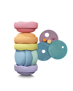 Grimms x stapelstein® set pastel