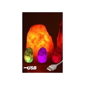 Lampe cristal de sel usb multi couleur 0