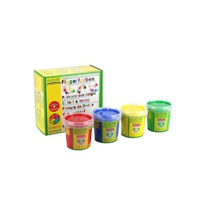 Peinture aux doigts 4 couleurs