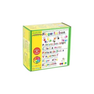 Peinture aux doigts 4 couleurs