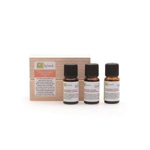 Coffret bien-être huiles essentielles: c