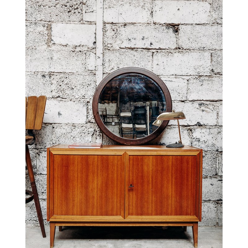 Igor, le miroir rond en bois n°543