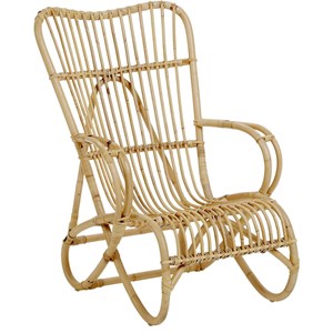 Fauteuil en rotin marlène