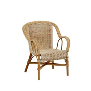 Fauteuil enfant en rotin swan